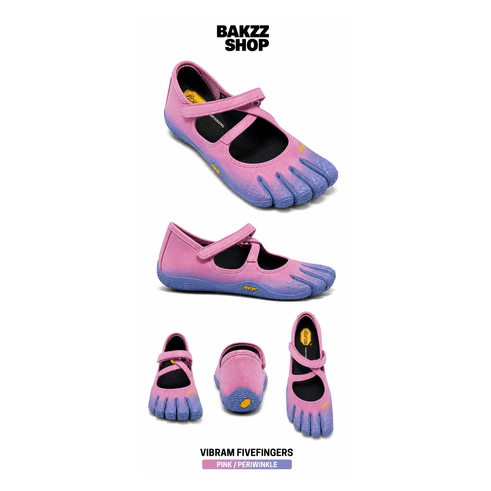 VIBRAM FIVEFINGERS V-SOUL PINK / PERIWINKLE.